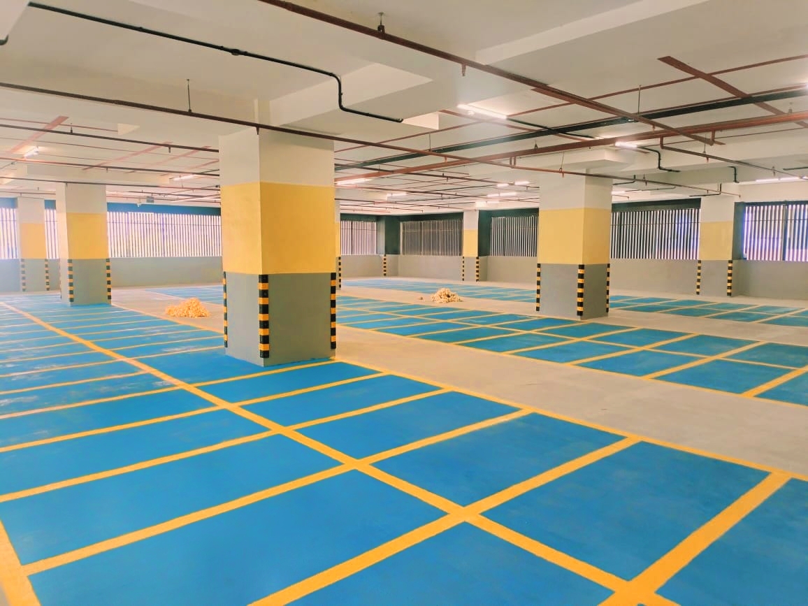 Anti-Skid Car Park Flooring System